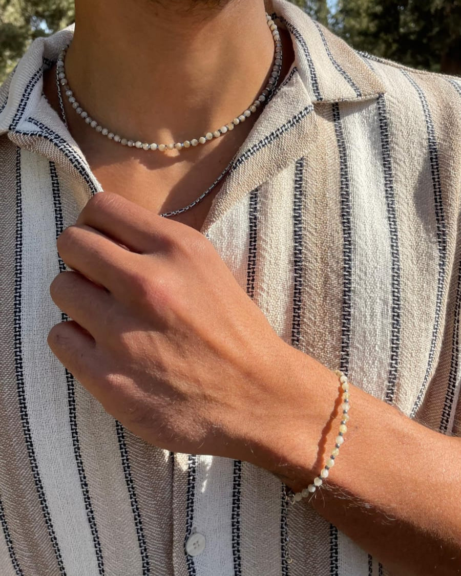 اسوارة حجر السيترين | Citrine bracelet