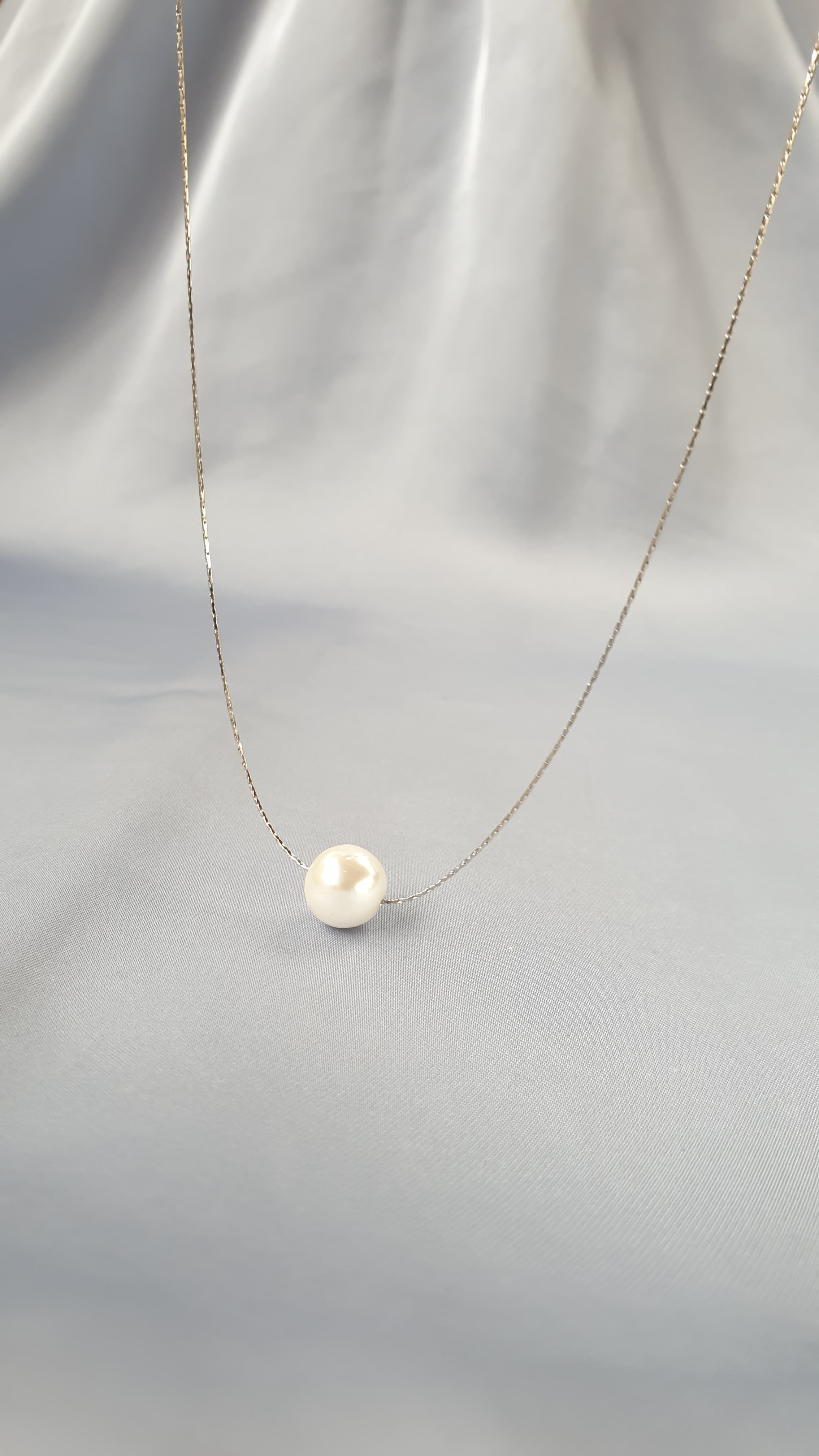 سنسال لؤلؤة الصدف | Pearl shell necklace