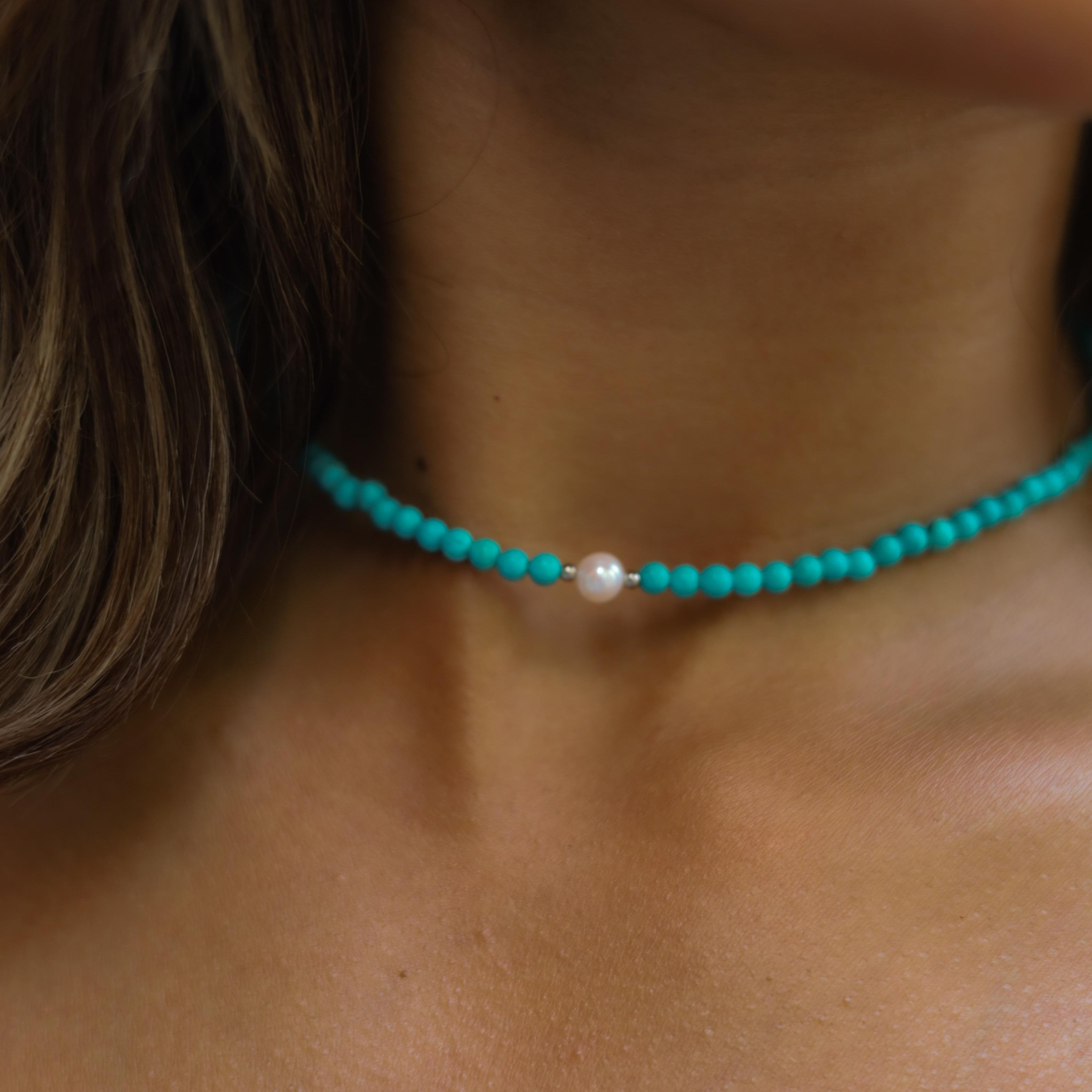 عقد فيروز ولؤلؤ | Fairoz & lulu' necklace