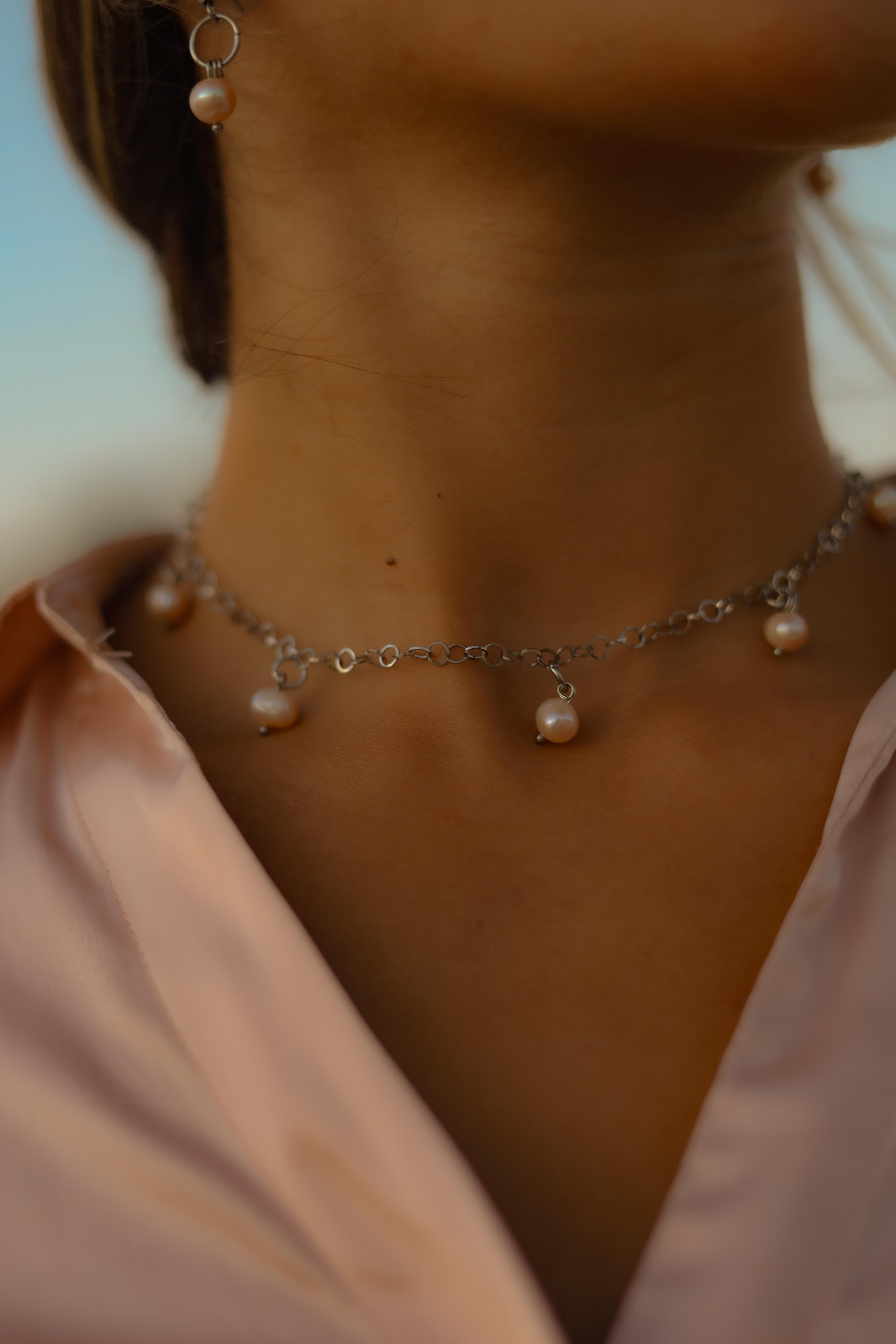 عقد همسات المحيط | Ocean Whispers necklace