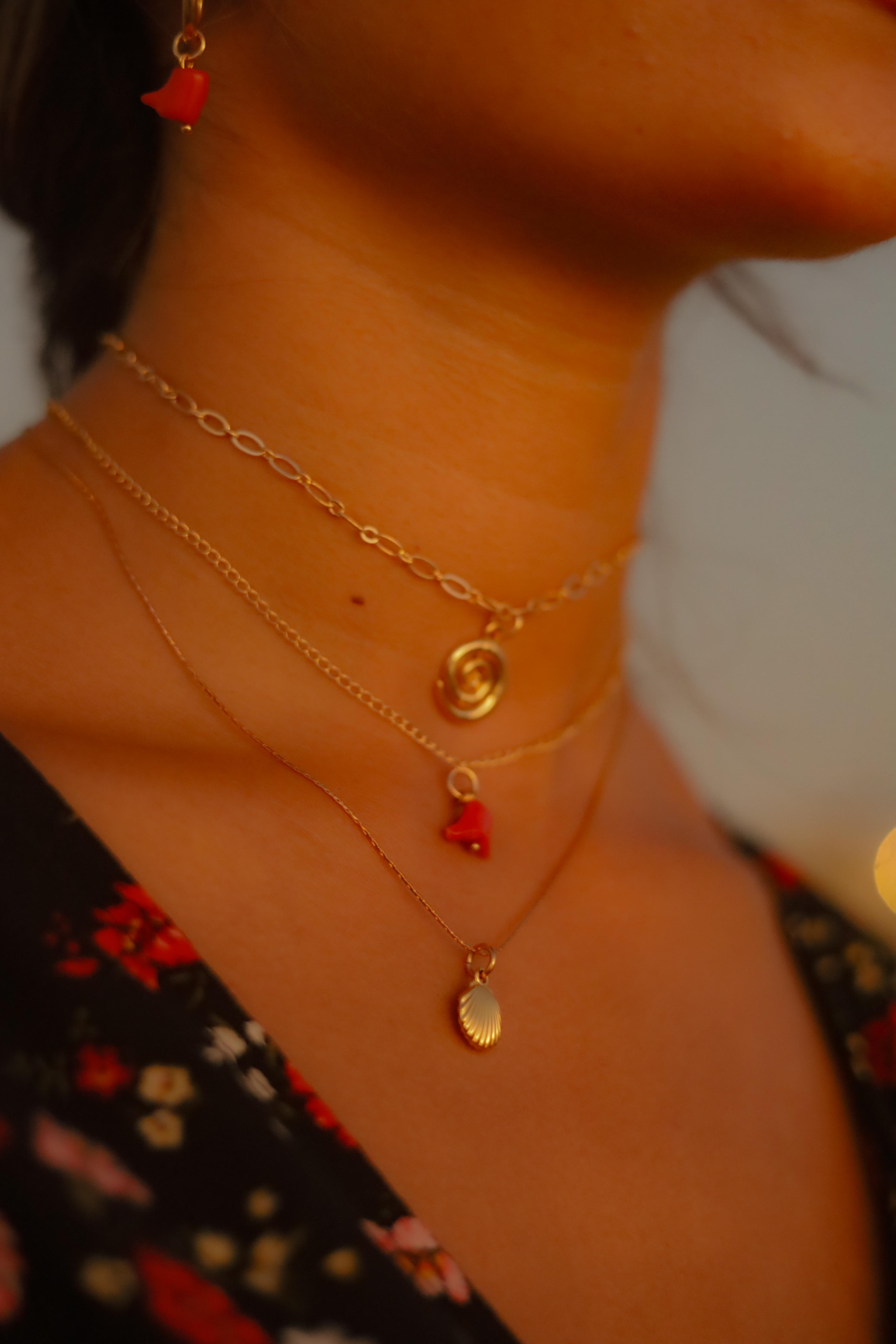 3 Summer Necklaces Set | طقم 3 سناسيل صيفية
