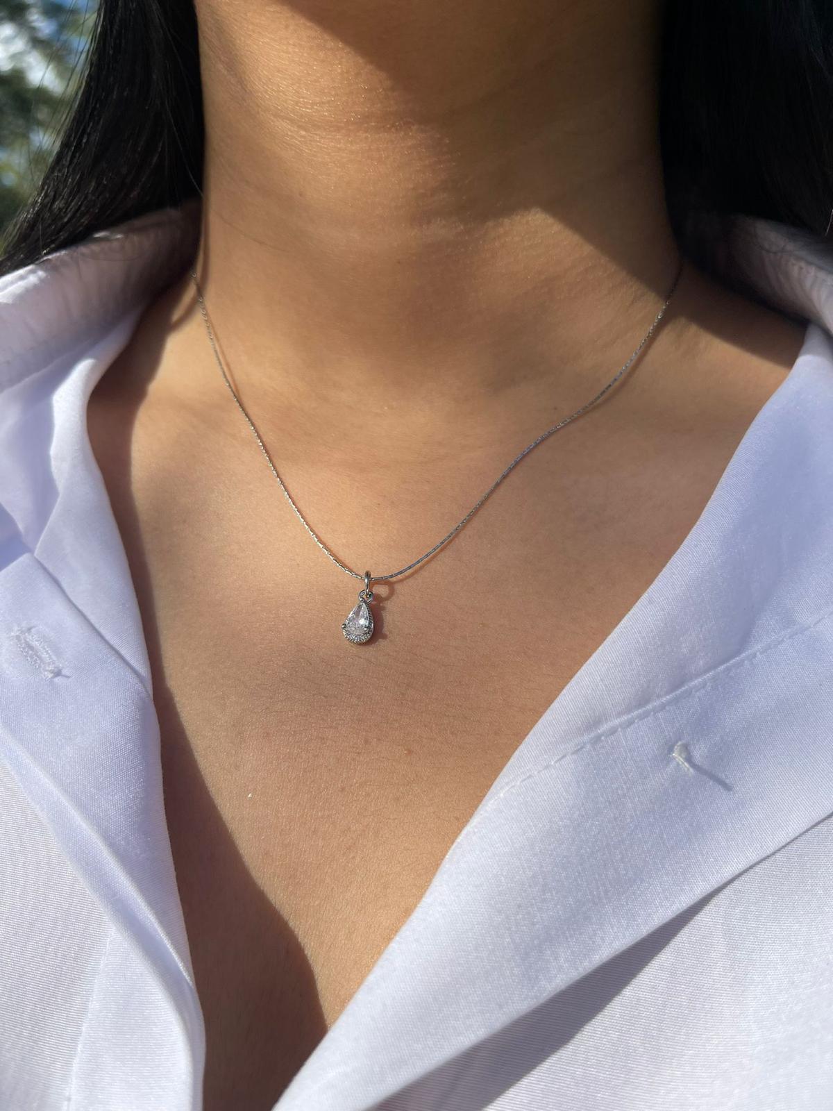 عقد الجوهرة | Zircone necklace