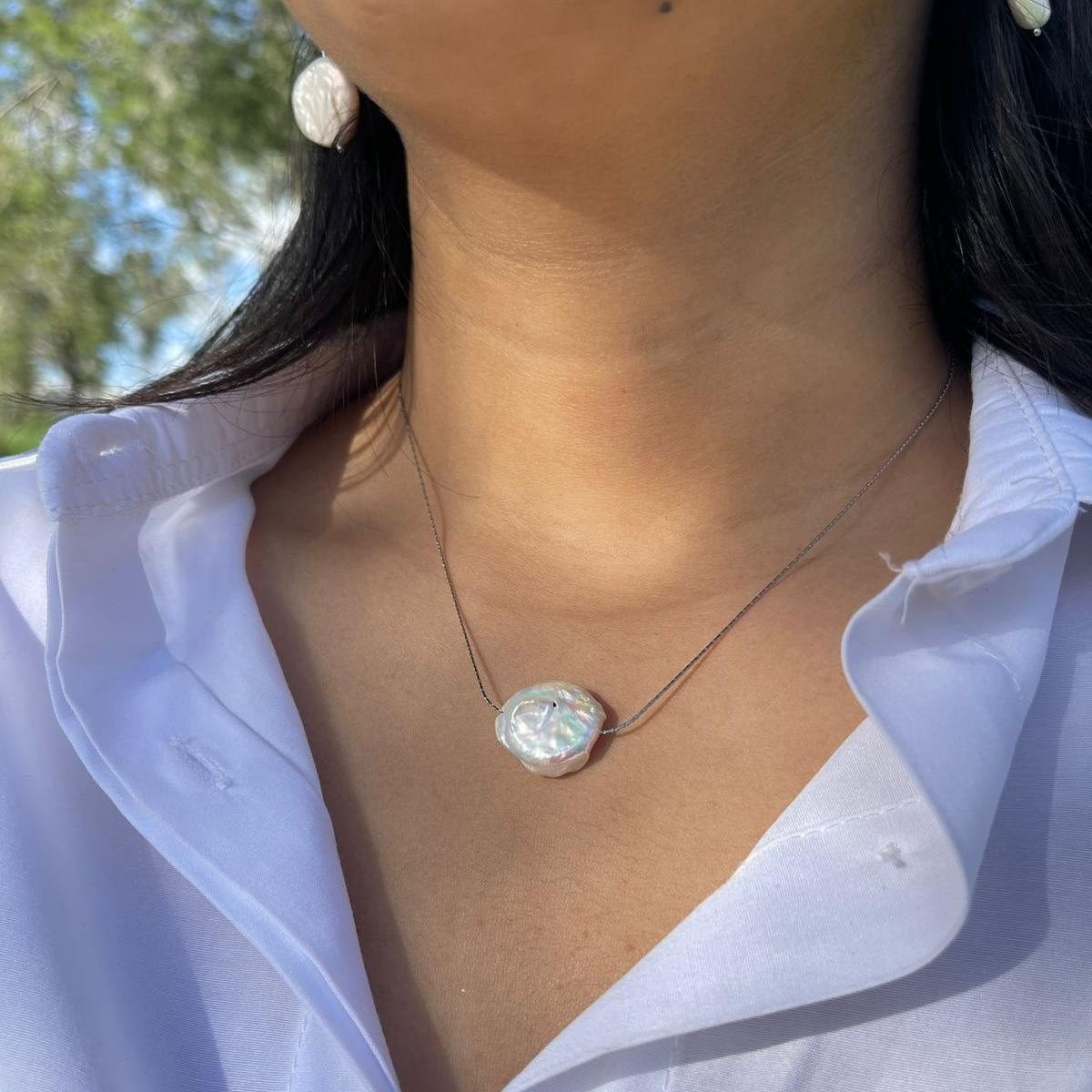 عقد اللؤلؤة المميزة | Unique pearl necklace